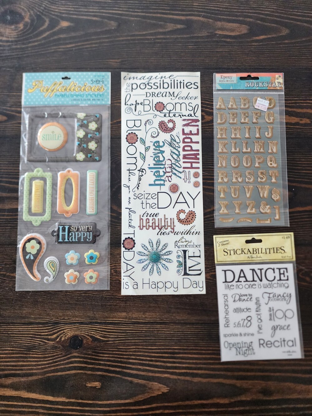 Lot - Inspirational Journey Heritage Stickers Scrapbooking Card Making NEW #10